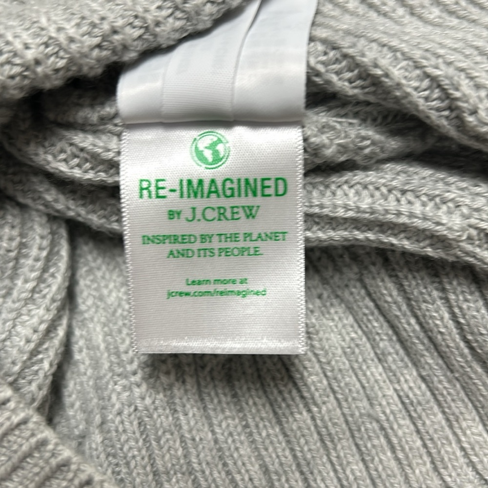 J.Crew Cashmere/Cotton Relaxed Turtleneck Sweater - Size XXS - Picture 11 of 12